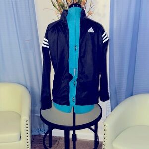 Adidas | Boys Black & White Adidas Sport Jacket​